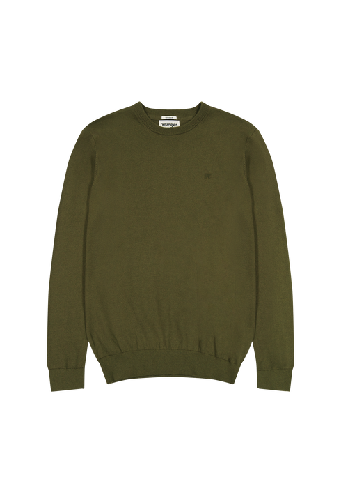 Wrangler Men's Knit Sweater In Ivy Green