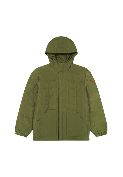Wrangler Men's Transitional Puffer Jacket In Ivy Green