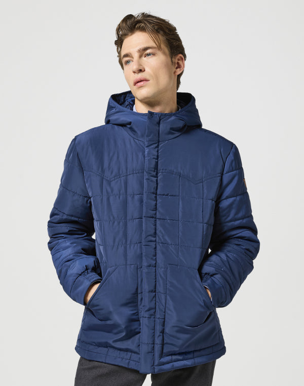 Wrangler Men's Transitional Puffer Jacket In Navy