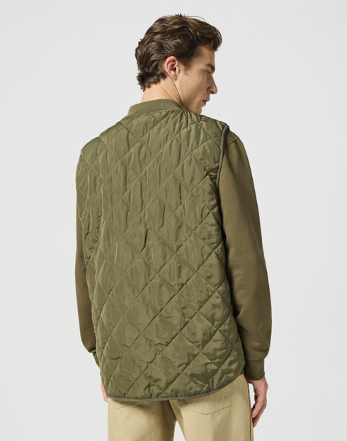 Wrangler Men's Elevated Vest In Ivy Green