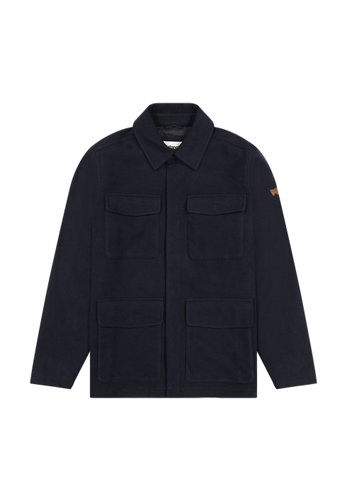 Wrangler Men's Transitional Jacket In Dark Navy