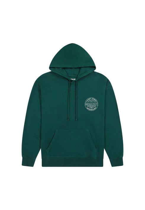 Wrangler Men's Casey Jones Hoodie In June Bug