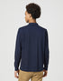 Wrangler Men's Long Sleeve Refined Polo in Navy