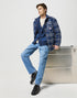 Wrangler Men's Cardigan Sweater in Navy