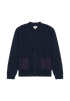 Wrangler Men's Cardigan Sweater in Navy