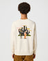 Wrangler Men's Cactus Crewneck Sweatshirt In Vintage White