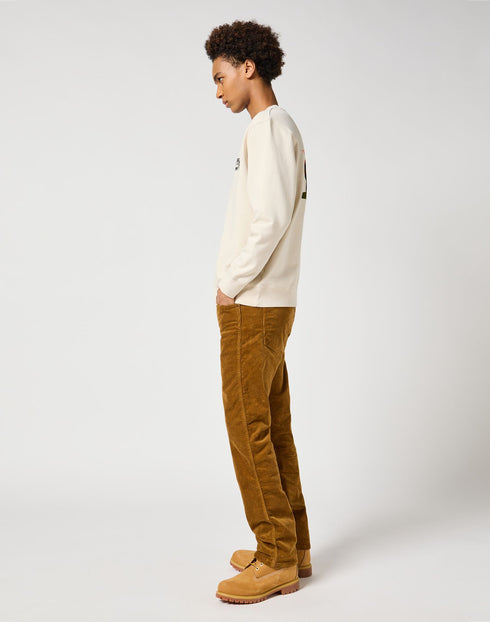 Wrangler Men's Cactus Crewneck Sweatshirt In Vintage White