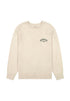 Wrangler Men's Cactus Crewneck Sweatshirt In Vintage White