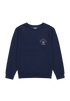 Wrangler Men's Crewneck Sweat Shirt In Navy