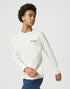 Wrangler Men's Long Sleeve Graphic T-Shirt In Vintage White