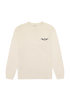 Wrangler Men's Long Sleeve Graphic T-Shirt In Vintage White