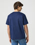 Wrangler Men's Short Sleeve Solid T-Shirt In Navy