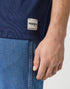 Wrangler Men's Short Sleeve Solid T-Shirt In Navy