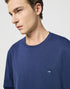 Wrangler Men's Long Sleeve Sign Off T-Shirt In Navy
