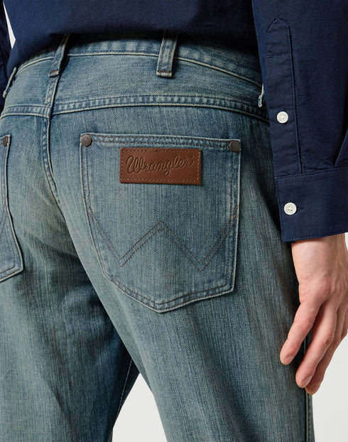 Wrangler Men's Greensboro Jeans In Sage Wash