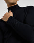 Lee Men's Turtle Neck Long Sleeve T-Shirt in Black