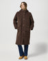 Wrangler Women's Oversized Puffer Jacket in Mole