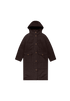 Wrangler Women's Oversized Puffer Jacket in Mole