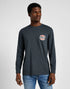 Lee Men's Long Sleeve Seasonal T-Shirt In Washed Black