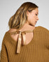 Lee Women's Kimono Sleeve Knit Sweater in Glazed Ginger
