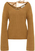 Lee Women's Kimono Sleeve Knit Sweater in Glazed Ginger