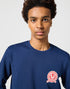 Wrangler Men's Graphic Sweatshirt In Navy