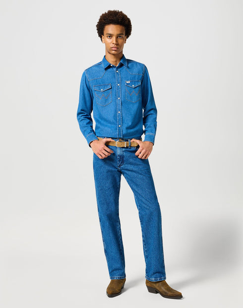 Wrangler Men's 13 MWZ Jeans In Stone Wash