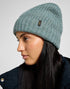 Lee Women's Ribbed Knitted Beanie in Muted Sage
