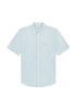 Wrangler Men's Short Sleeve 1 Pkt Shirt In Dream Blue