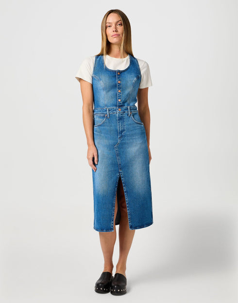 Wrangler Women's Denim The Dress In Wrugged