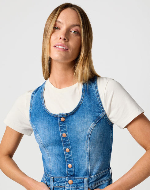Wrangler Women's Denim The Dress In Wrugged