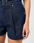 Wrangler Women's Pleated Shorts In Saddle