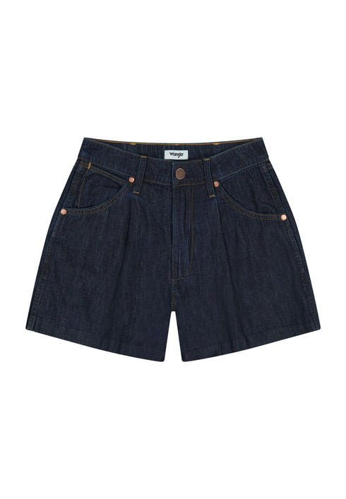Wrangler Women's Pleated Shorts In Saddle