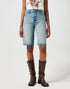 Wrangler Women's Jort Denim Shorts In Sand Surf