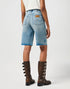 Wrangler Women's Jort Denim Shorts In Sand Surf