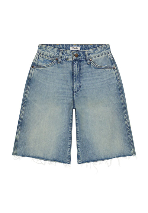 Wrangler Women's Jort Denim Shorts In Sand Surf