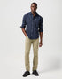Wrangler Men's 1 Pkt Shirt In Dark Navy