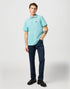 Wrangler Men's Refined Polo Shirt In Teal