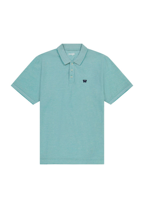 Wrangler Men's Refined Polo Shirt In Teal
