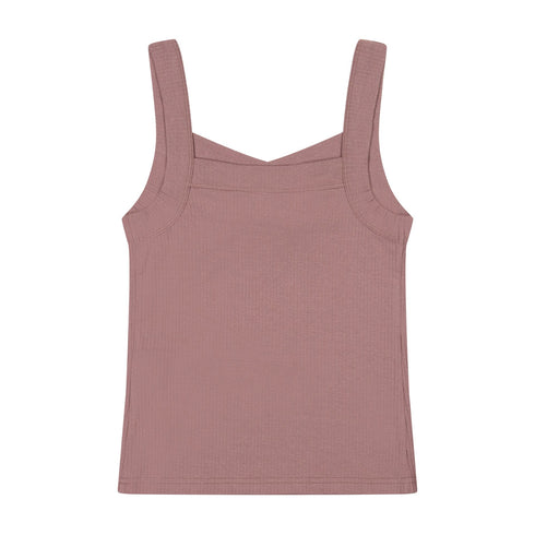 Lee Women's Rib Cami I-Shirt In Dreamy Mauve