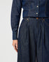 Wrangler Women's Pleated Trouser jeans In Saddle