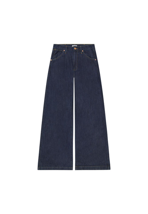 Wrangler Women's Pleated Trouser jeans In Saddle