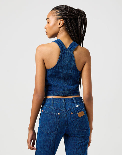 Wrangler Women's The Shirt In Groovy Jaquard
