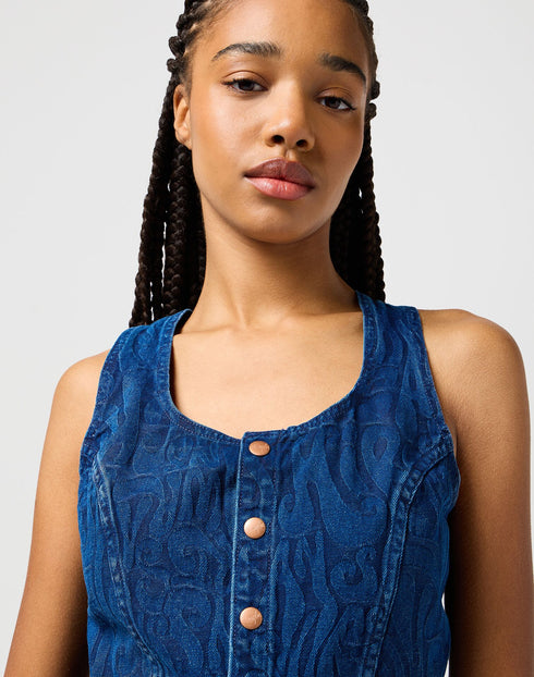 Wrangler Women's The Shirt In Groovy Jaquard