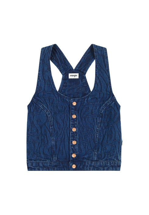 Wrangler Women's The Shirt In Groovy Jaquard