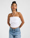 Lee Women's Tube Top In Bright White