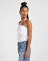 Lee Women's Tube Top In Bright White