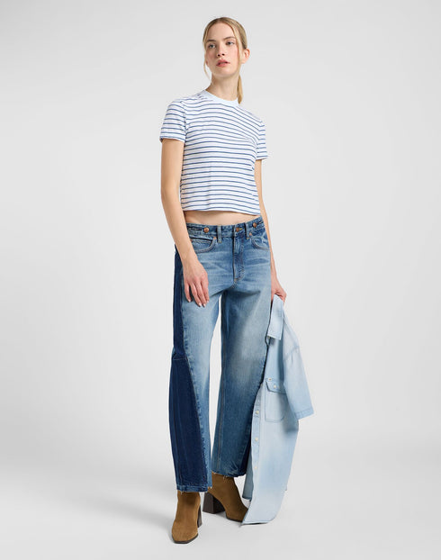 Lee Women's Loose Rider Jeans In Blissful Blue