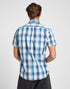 Lee Men's Button down Short Sleeve Shirt in Orion