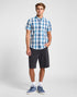 Lee Men's Button down Short Sleeve Shirt in Orion